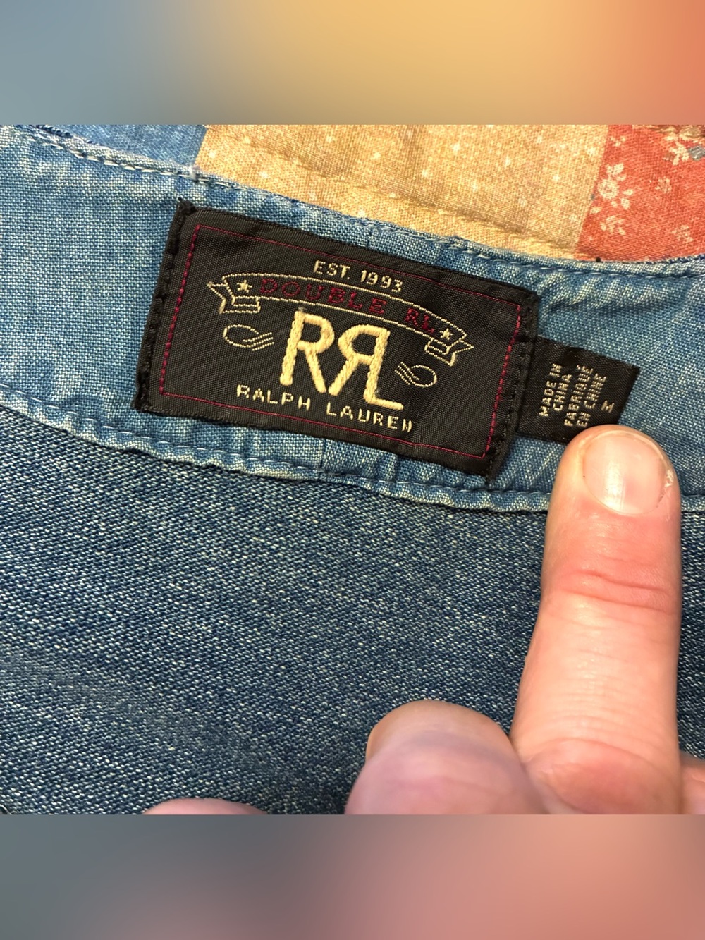 💥RARE💥DOUBLE RL RALPH LAUREN RRL “FARM LEAGUE” BASEBALL JERSEY- MEDIUM - Picture 8 of 14